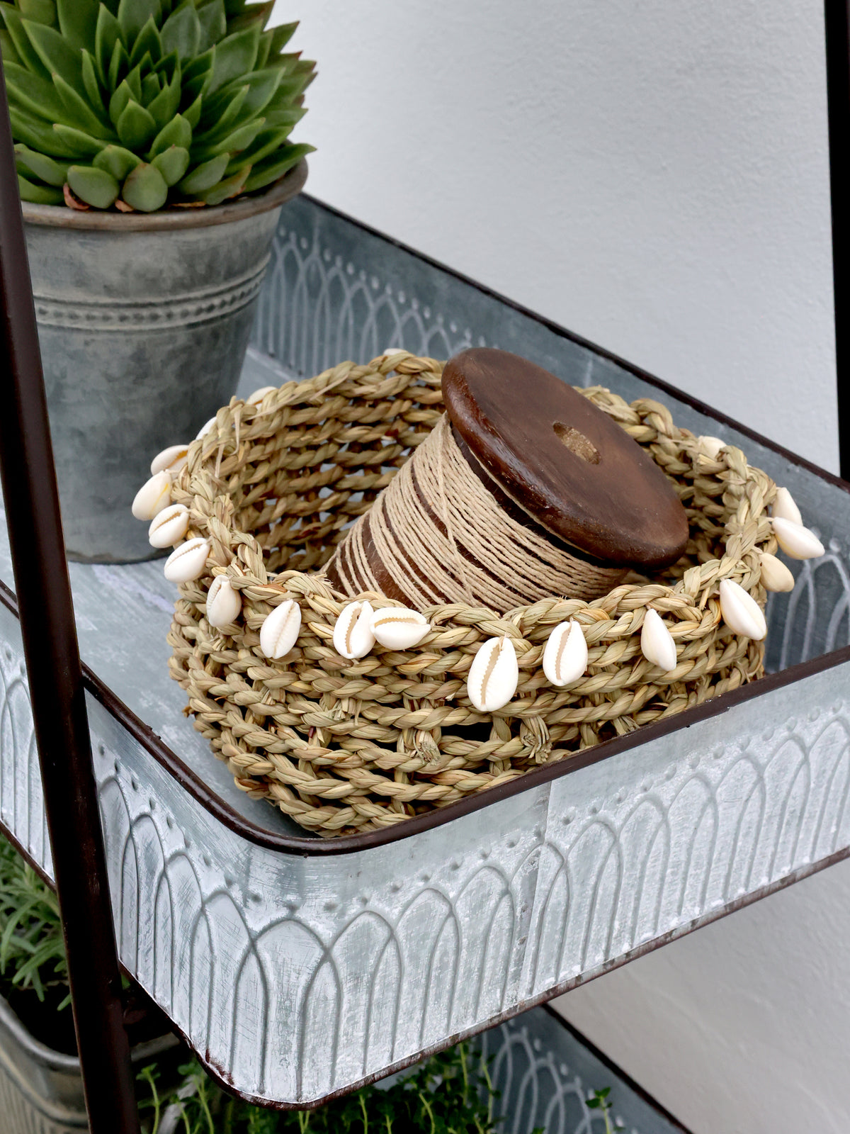 Medium Sea Shell Basket