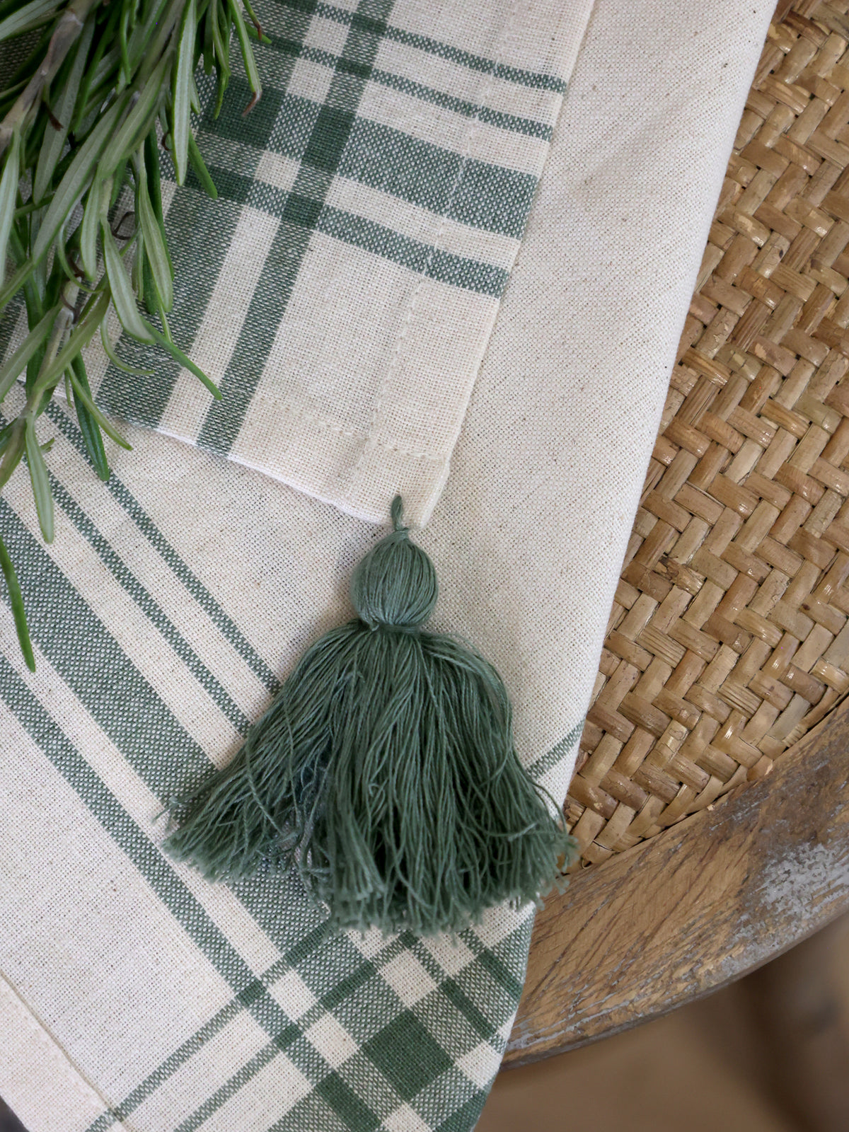 Aix Verte Tea Towel