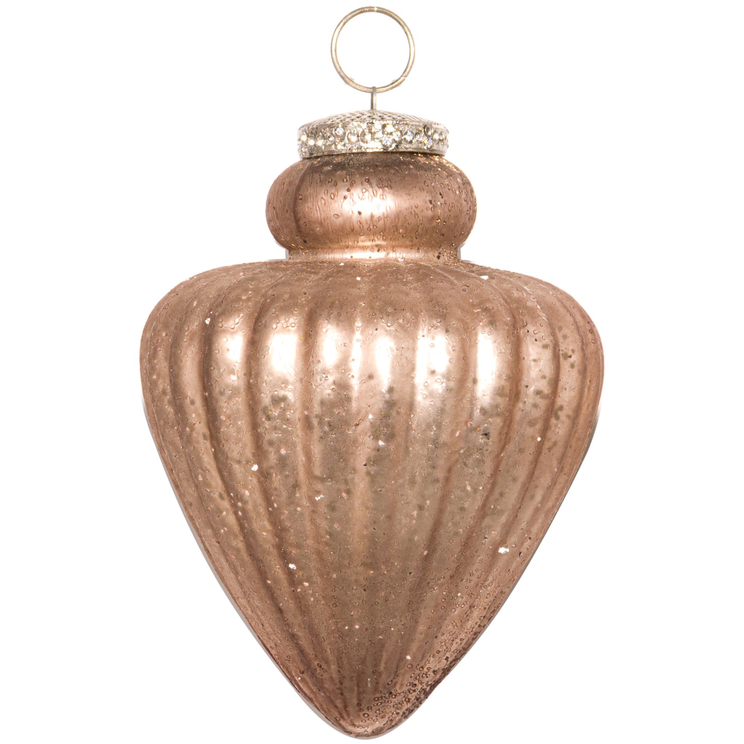 Venus Fluted Teardrop Bauble