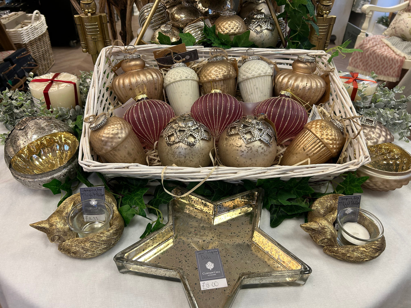 Venus Acorn Bauble