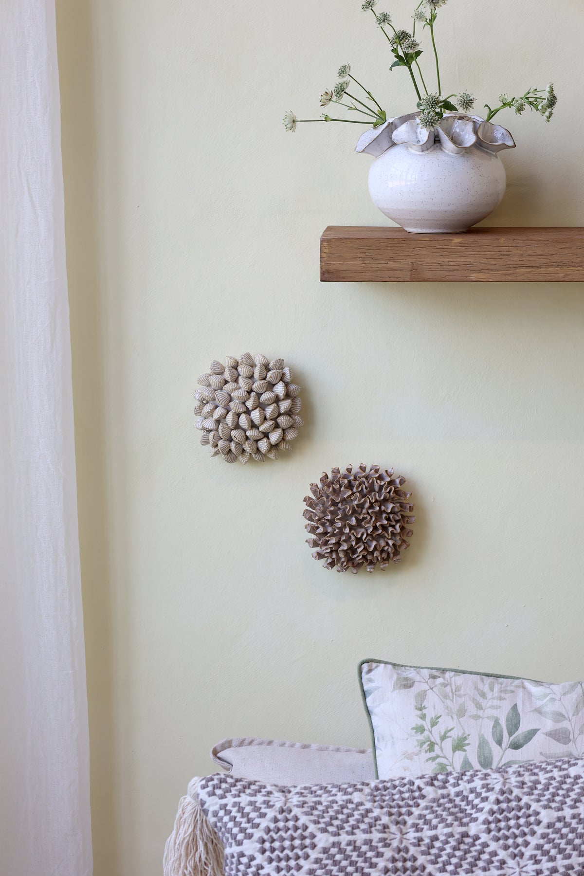 Ceramic Sea Shell Decoration