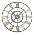 Evening Star Grand Clock Brass