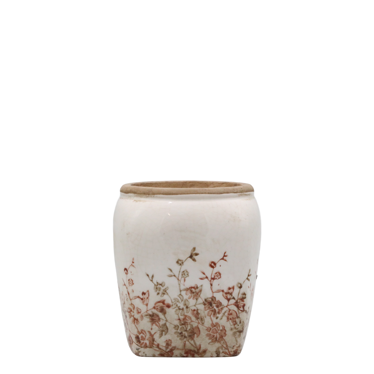 Chaval Cream Medium Botanical Planter