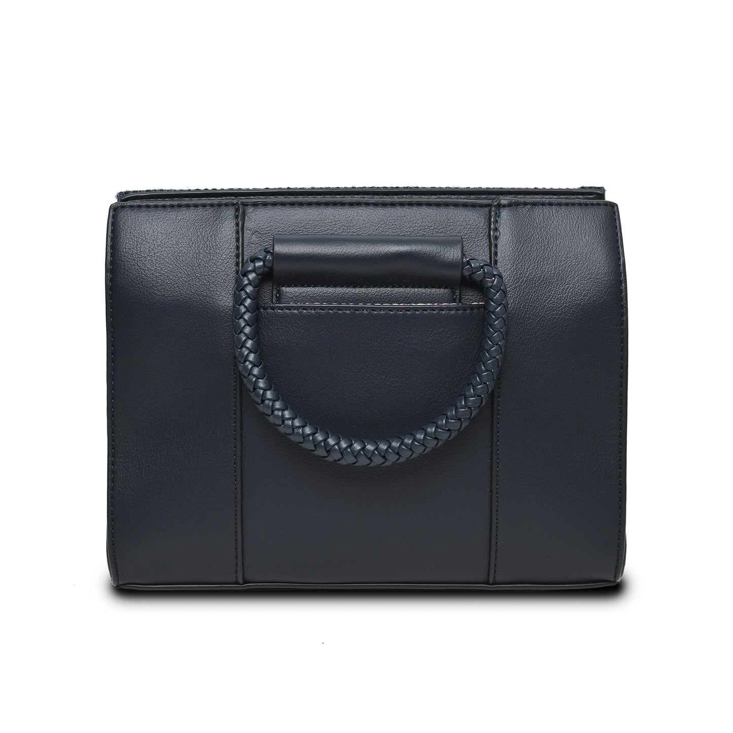 Arran Tote - Navy Herringbone