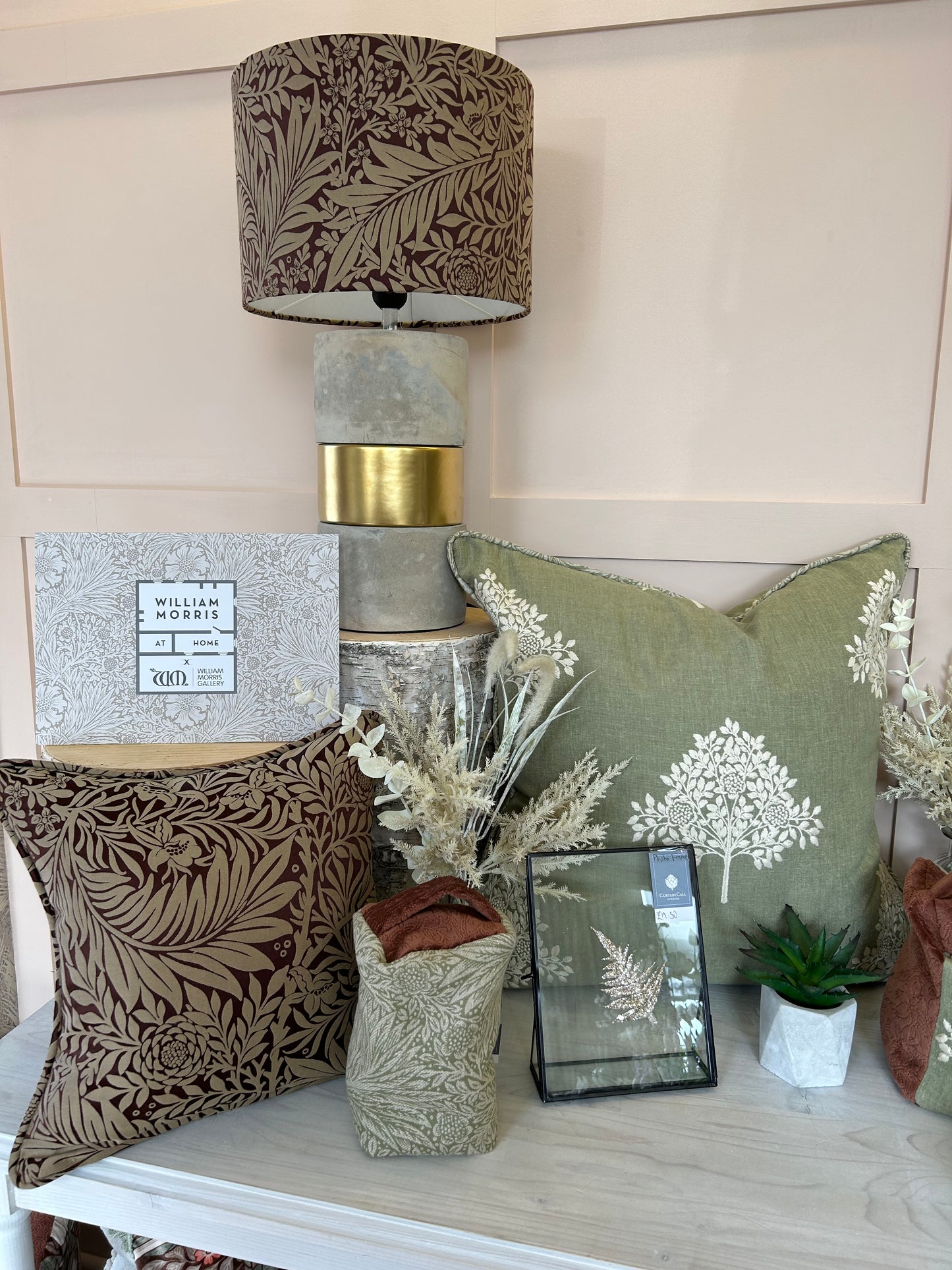 Larkspur Berry Lampshade