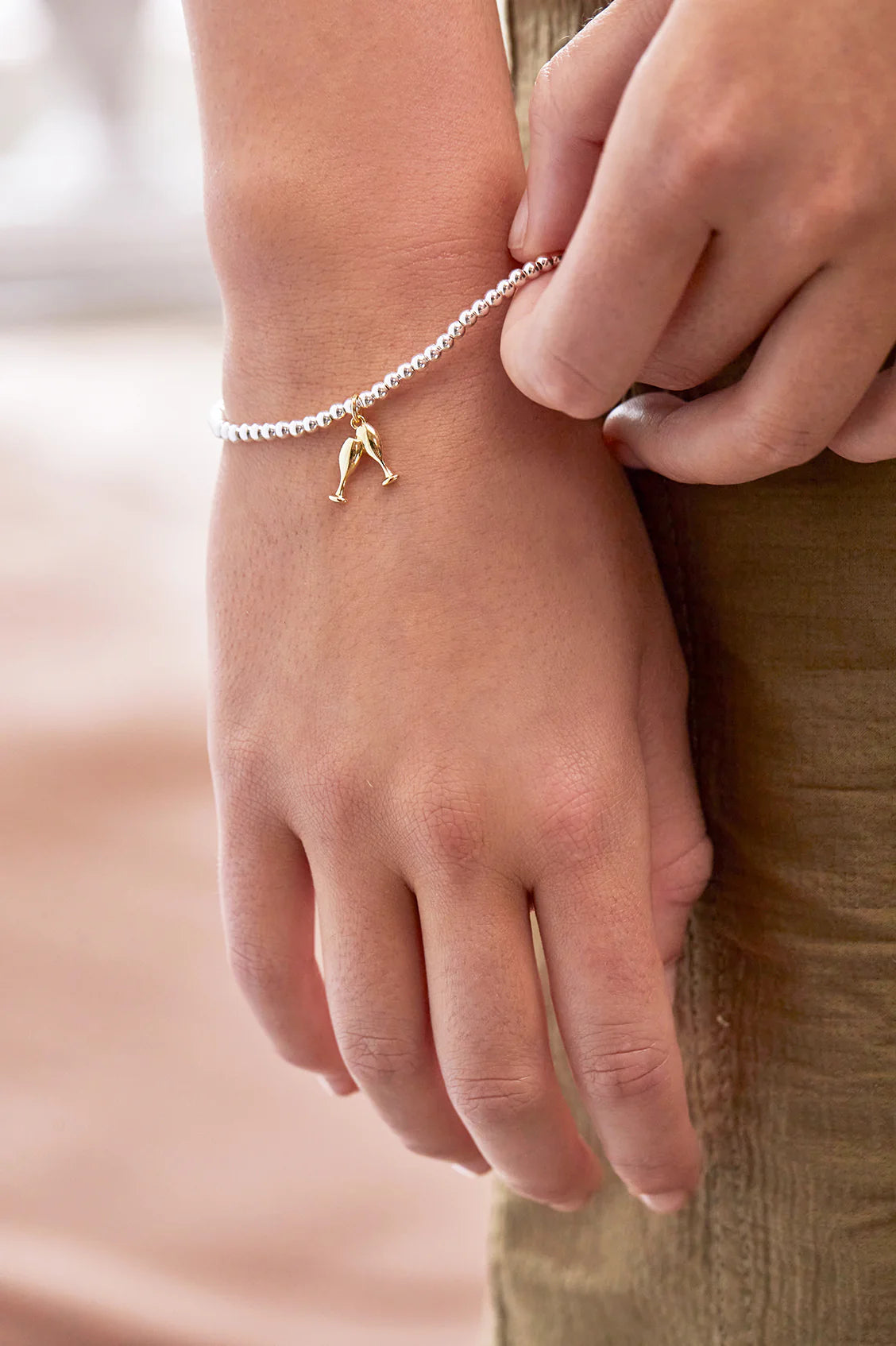 Estella Bartlett Champagne Sienna Bracelet