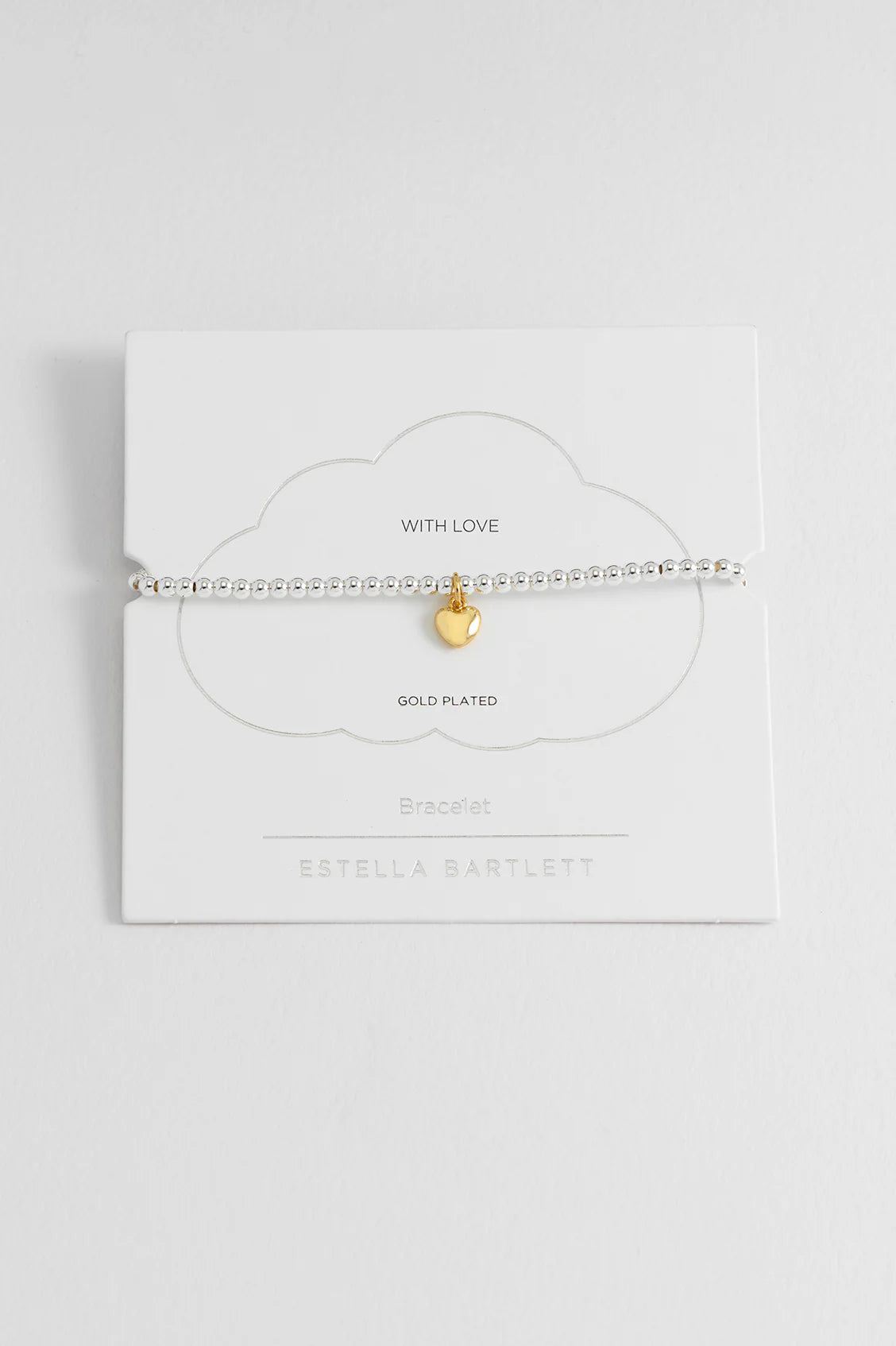 Estella Bartlett Puffed Heart Sienna Bracelet