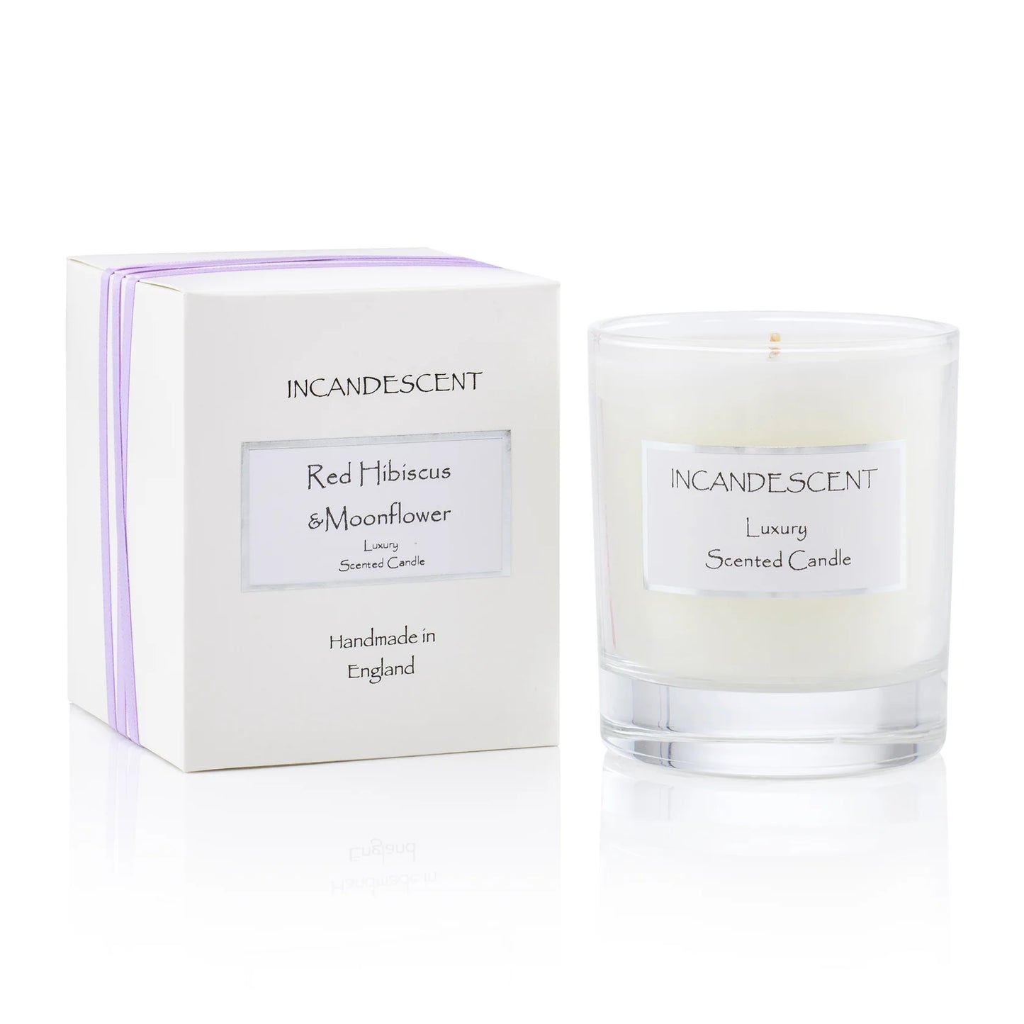 Red Hibiscus & Moonflower Signature Candle