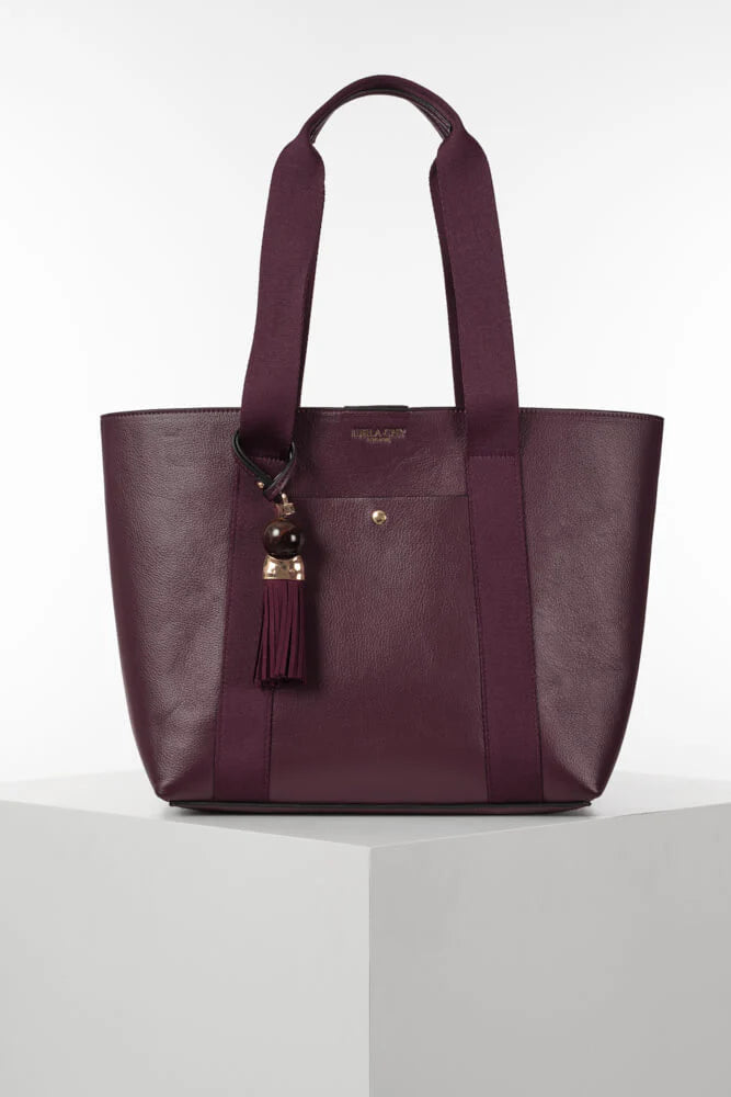 Benita Cherry Casual Tote With Pouch