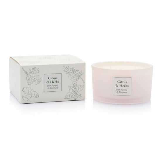 Pink Pomelo & Rosemary Candle