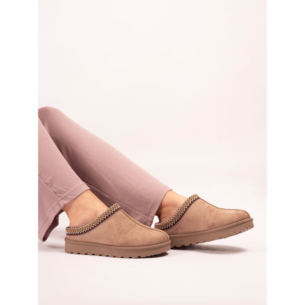 Luna Nepal Mink Slippers