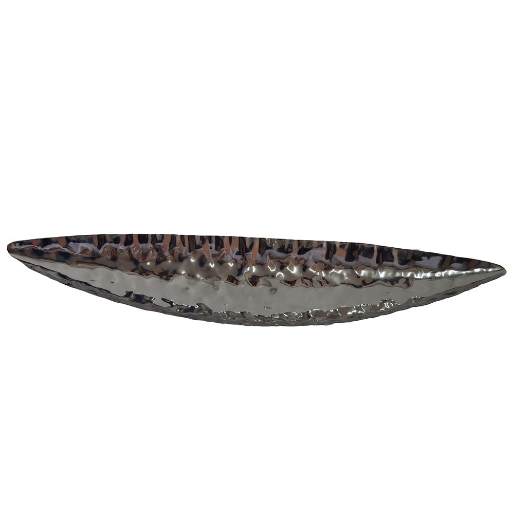 Large Hammered Boat Bowl