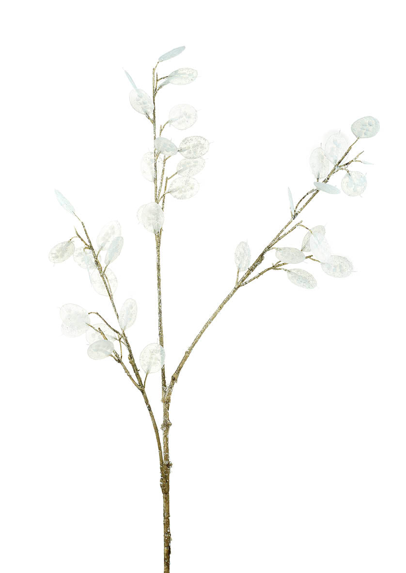Honesty Spray Stem With Glitter