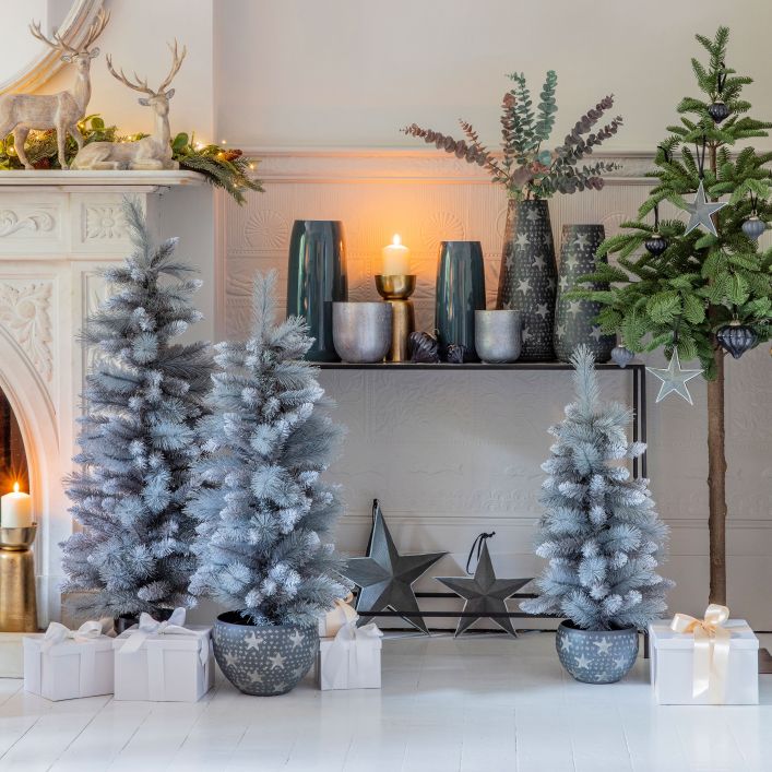 Flekke Potted Sparkly Pine