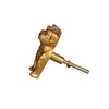 Gold Pug Draw Knob