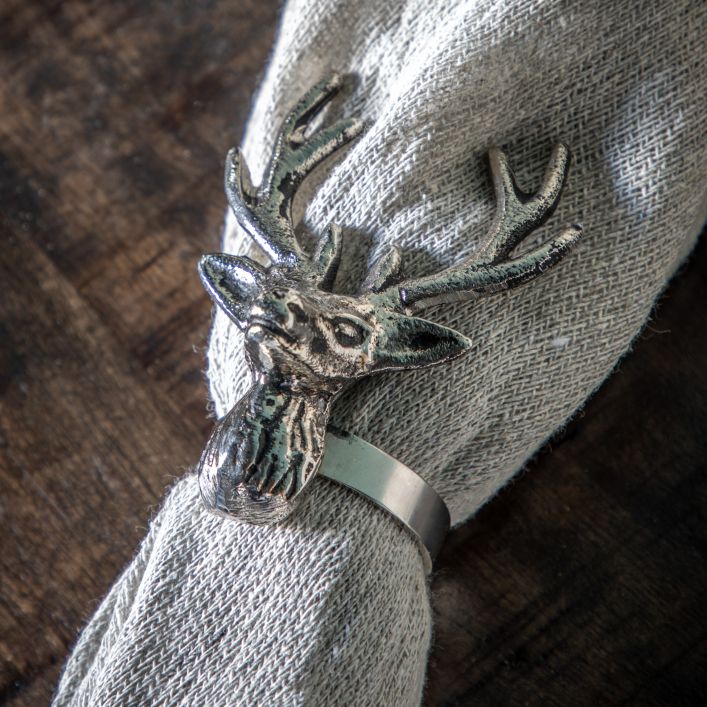 Stag Napkin Rings