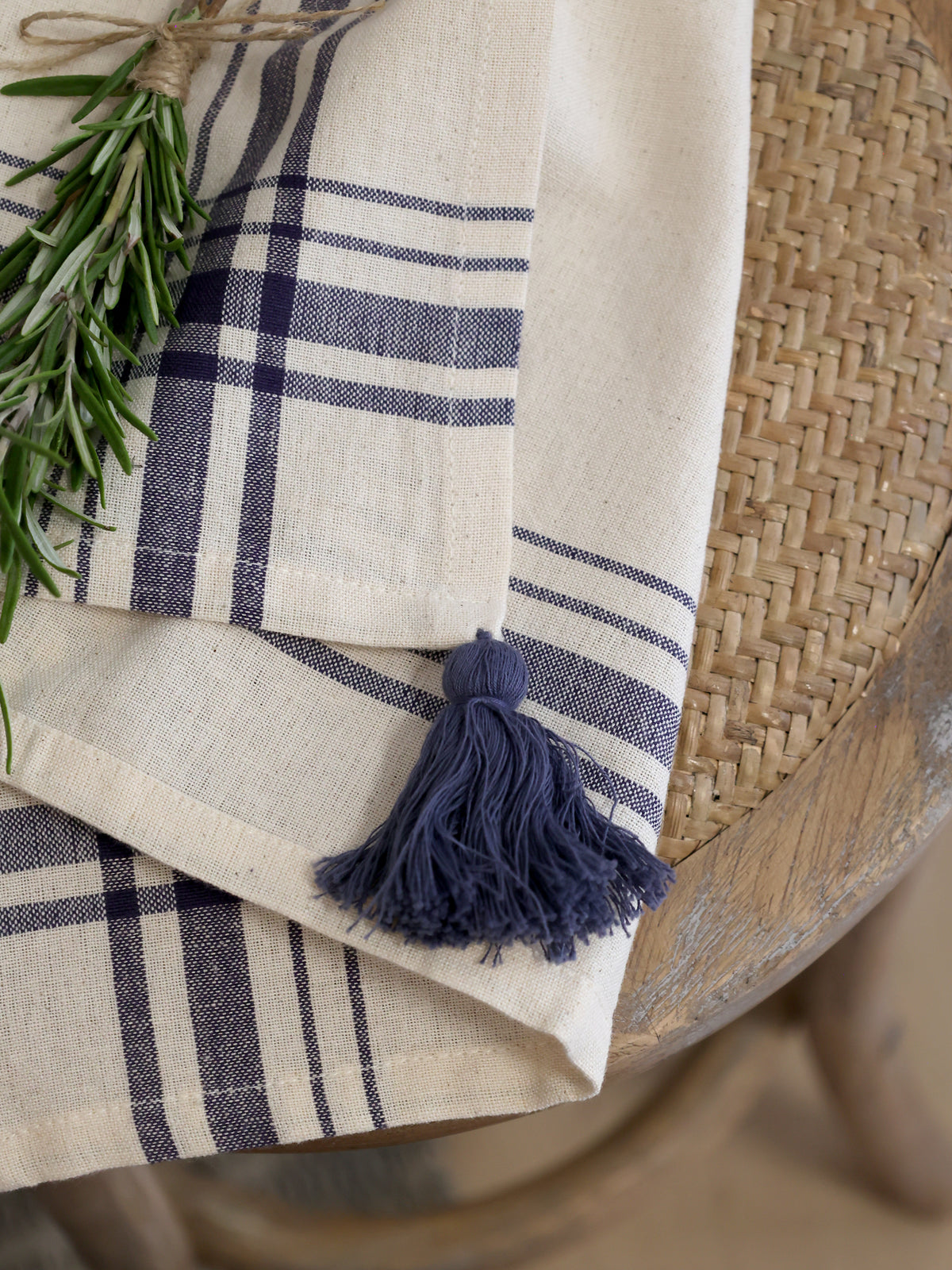 Aix Denim Tea Towel