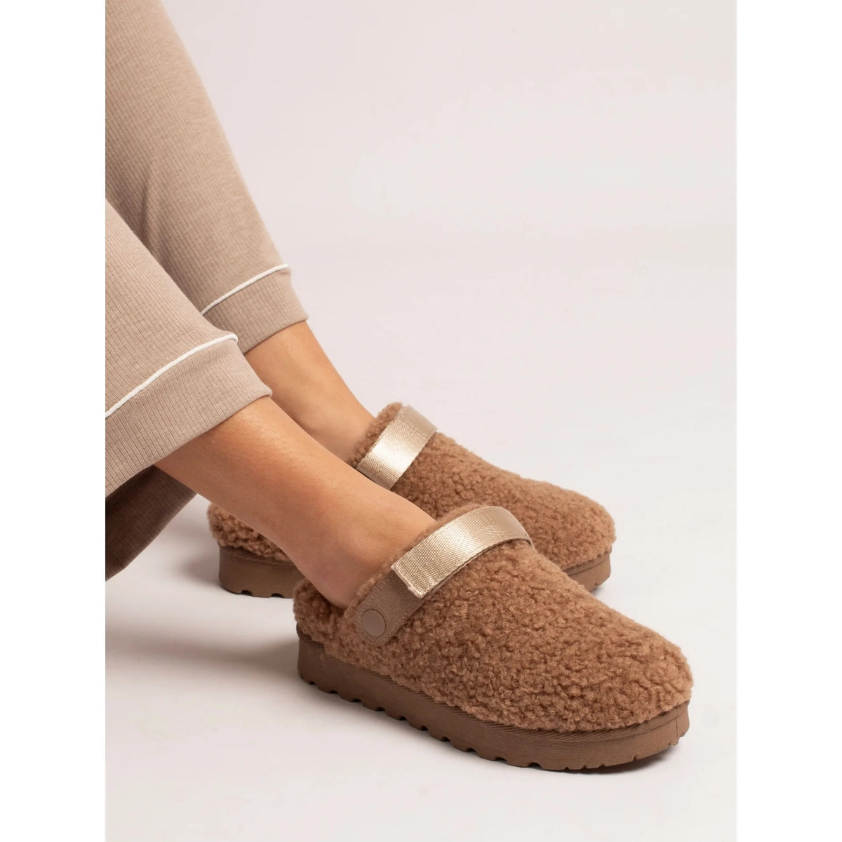 Lunar Naples Mink Slipper
