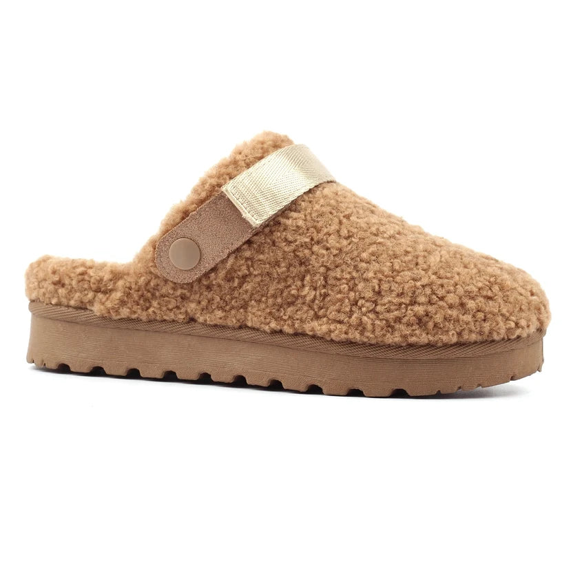 Lunar Naples Mink Slipper
