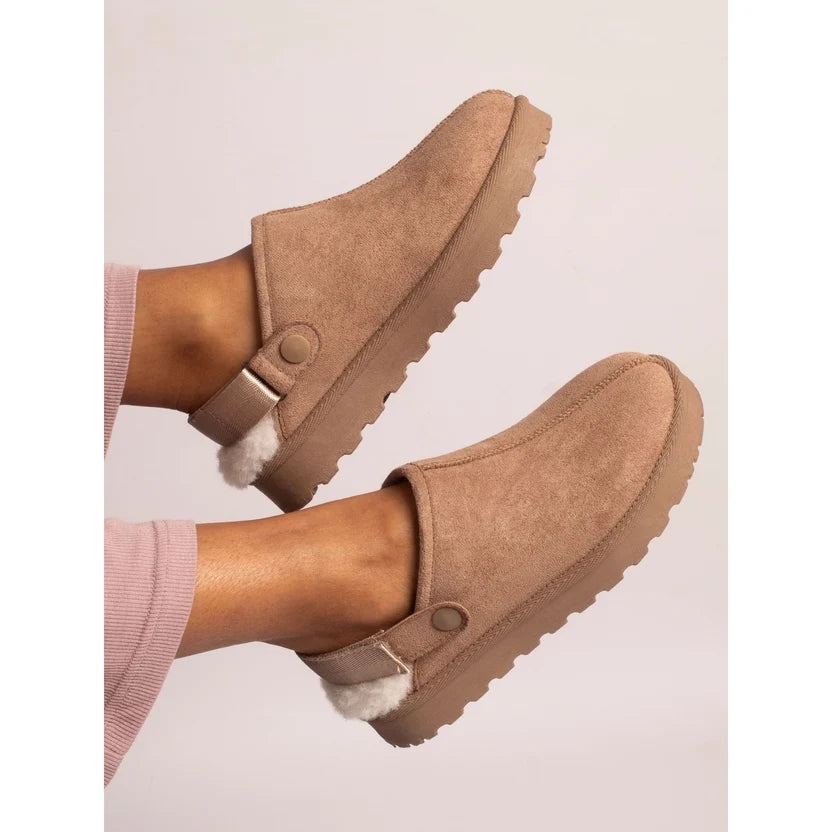 Lunar Odessa Mink Slipper