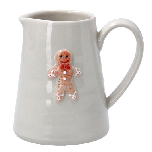 Gingerbread Man Ceramic Jug