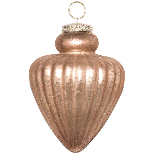 Venus Fluted Teardrop Bauble