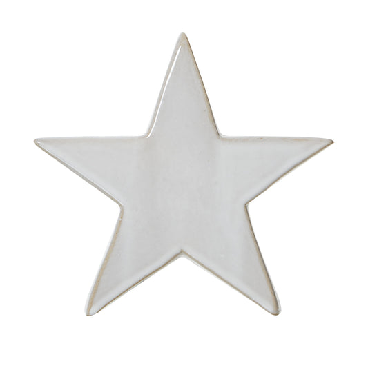 Ceramic Standing Medium Star Decoration