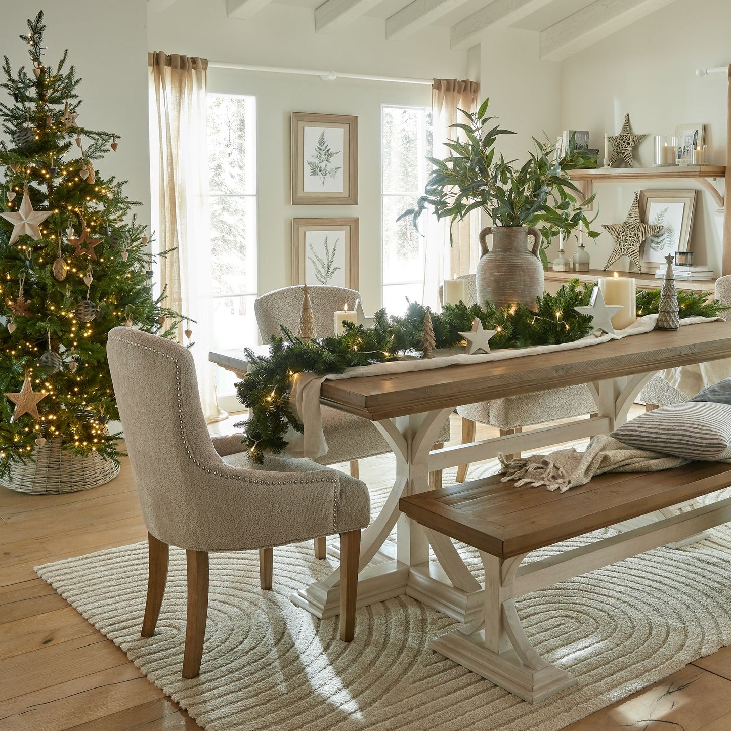 Wicker Star XLarge Decoration