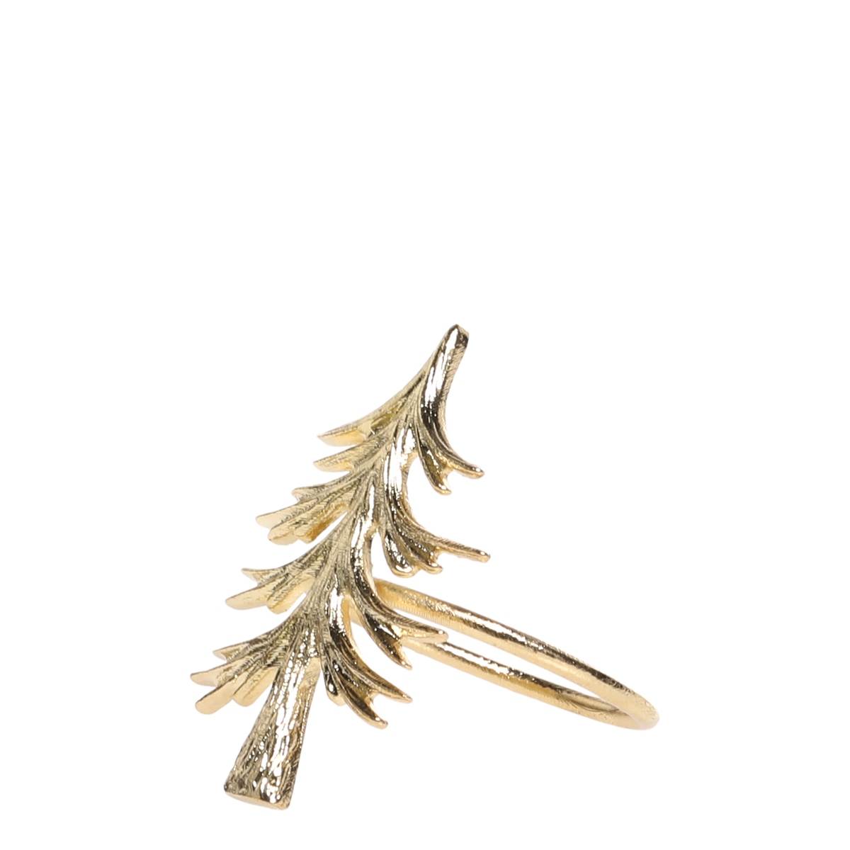 Brass Christmas Tree Napkin Ring