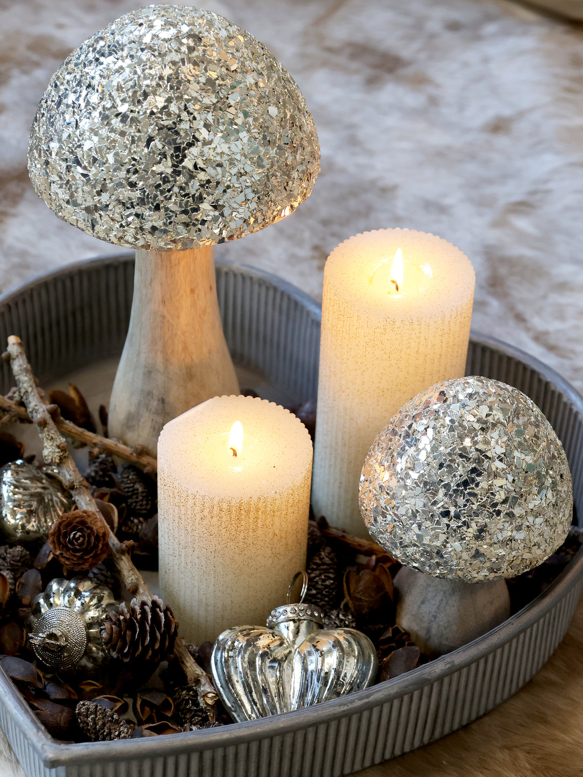 Fleur Small Dried Cones