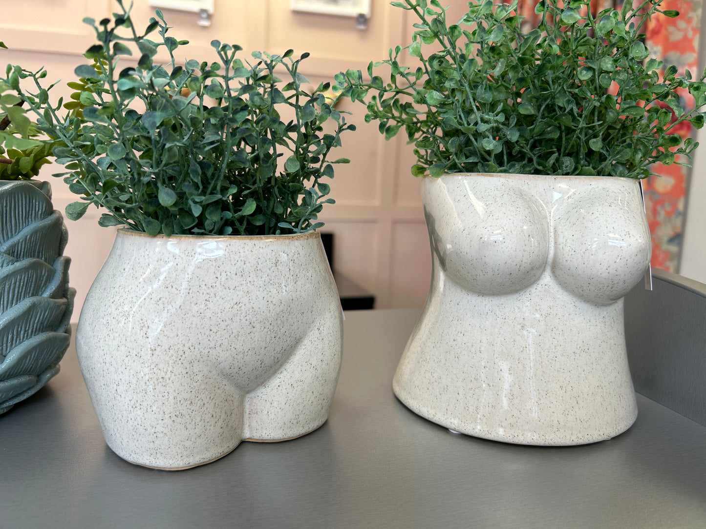Stoneware Bottom Pot