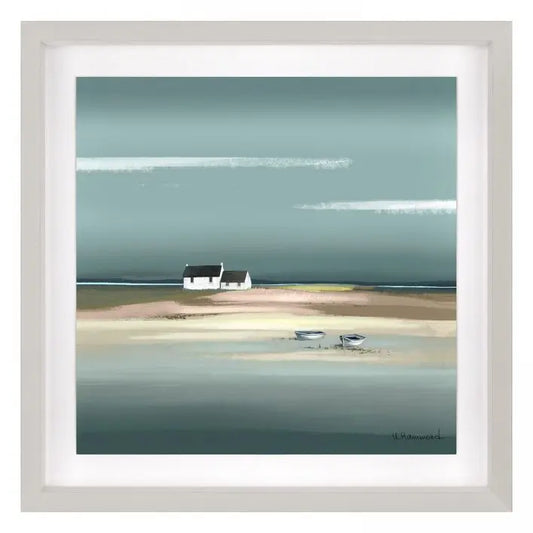 Azure Framed Art