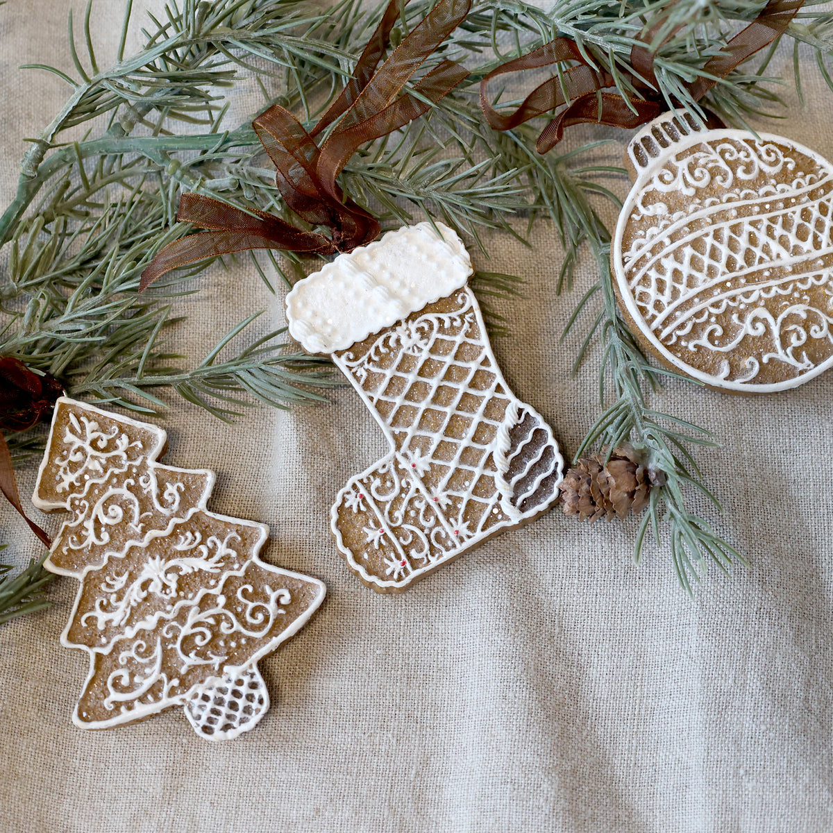 Noel Tree Decoration (set of 3)