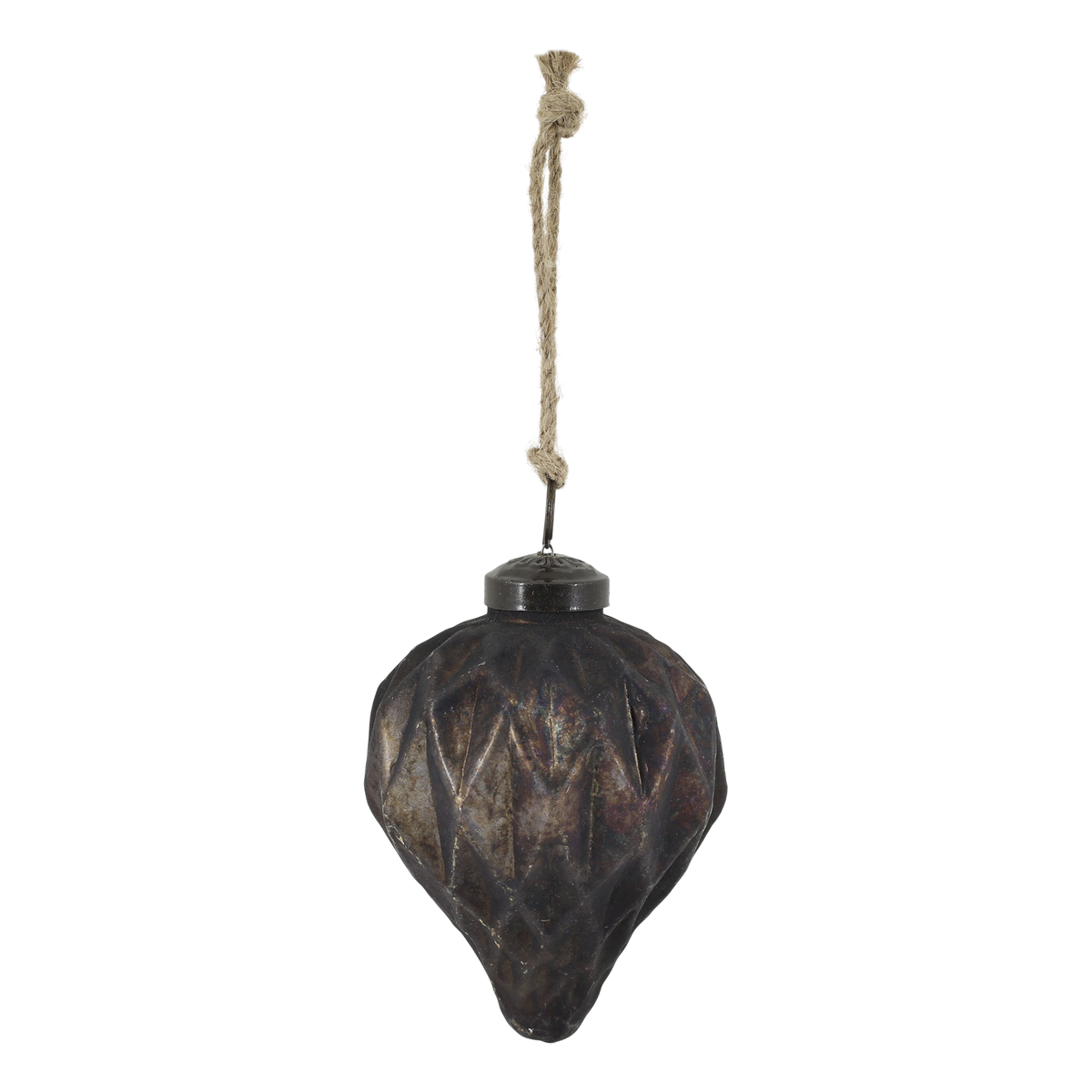 Harlequin Antique Mocha Bauble