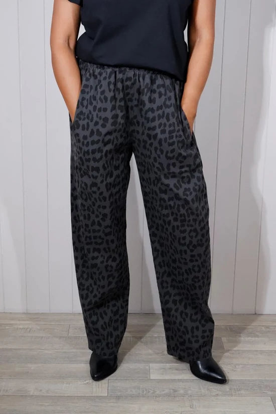 Animal Print Trousers