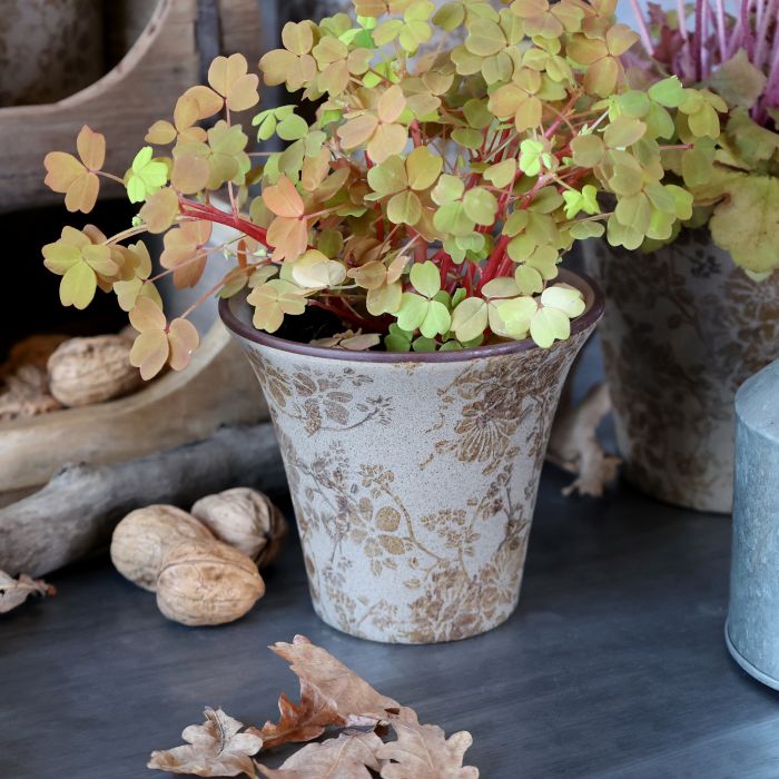 Melun Large Floral Planter