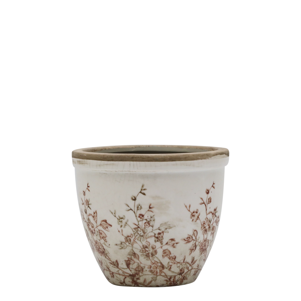 Chaval Cream Botanical Planter