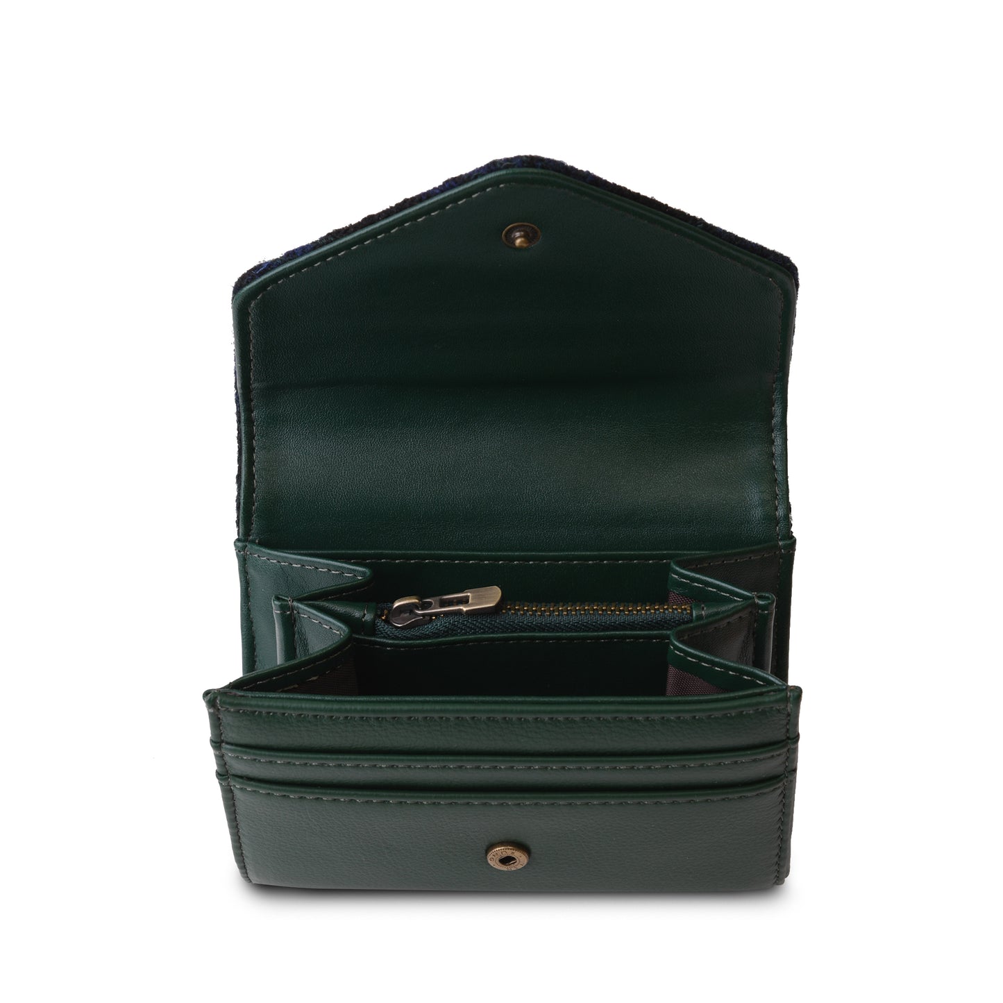 Small Clasp Purse - Black Watch Tartan