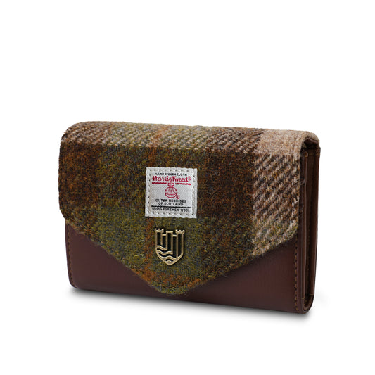 Small Clasp Purse - Chestnut Tartan