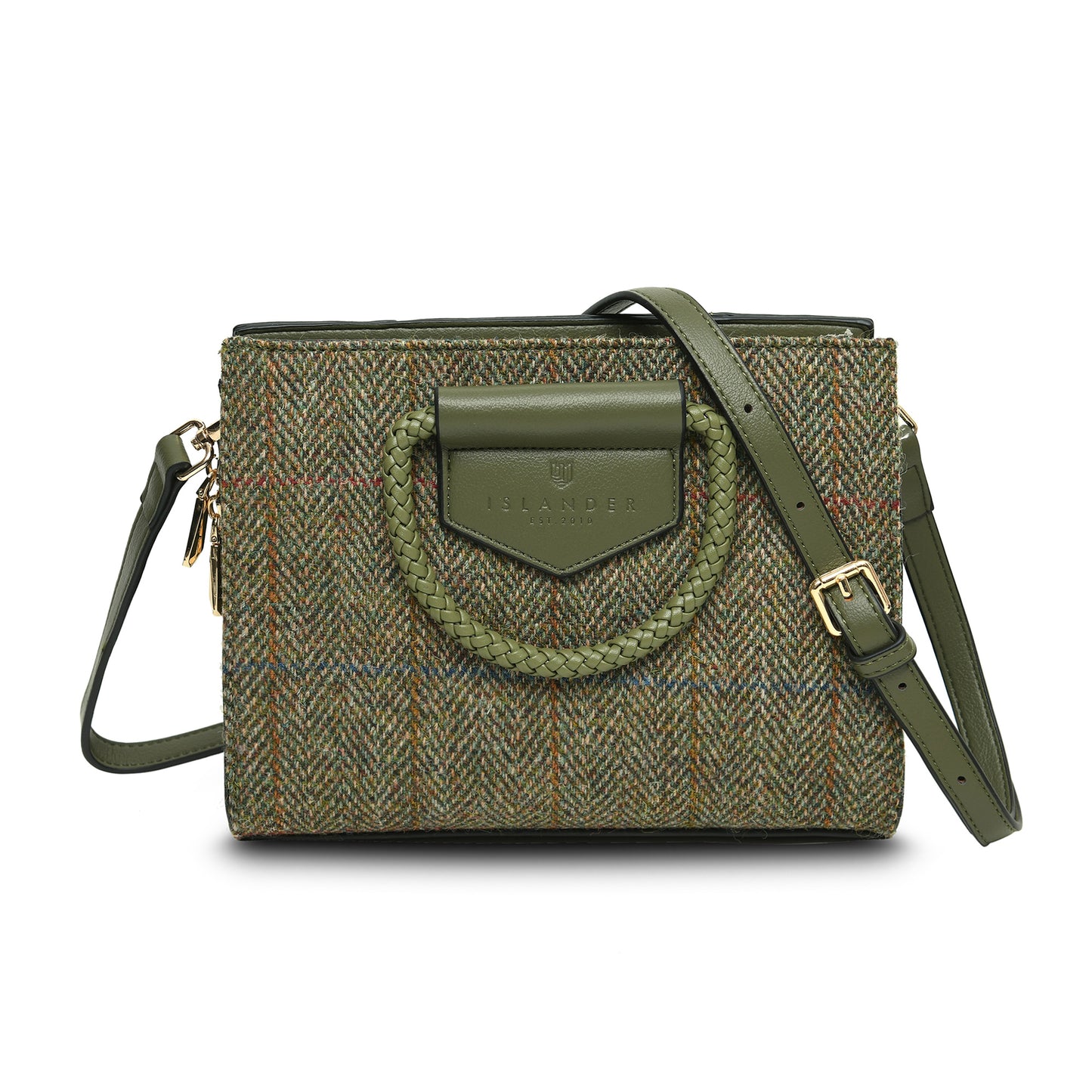 Arran Tote - Green Tartan