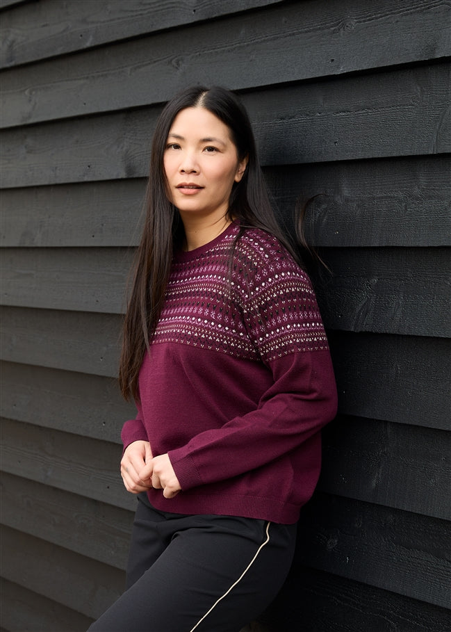 Fairisle Crew Neck Jumper