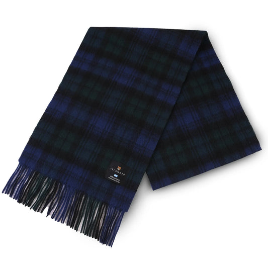 Lambs Wool Scarf - Black Watch Tartan