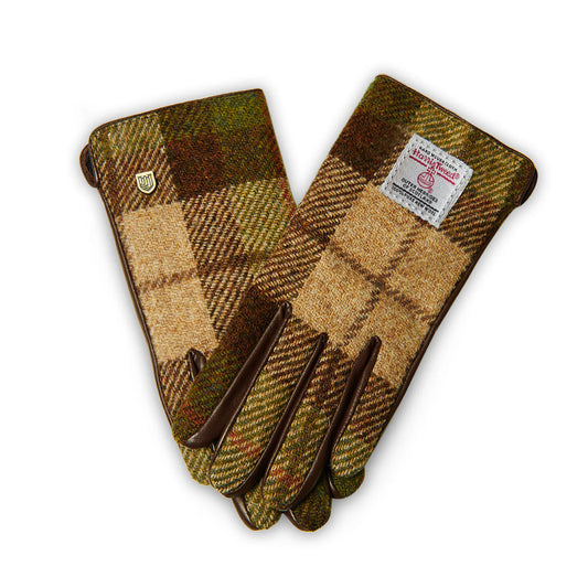 Chestnut Tartan Ladies Gloves