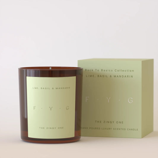 FYG Lime Basil & Mandarin Candle