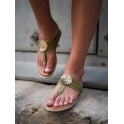 Lunar Fiona Khaki Sandal