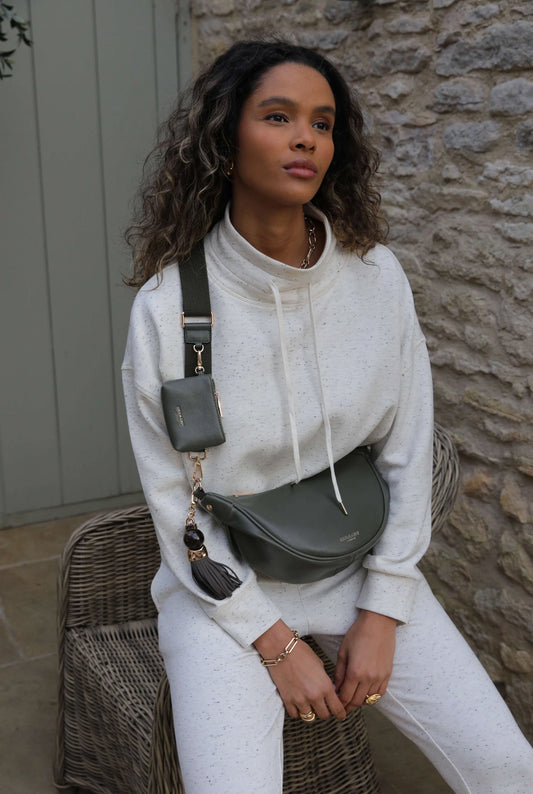 Lauren Khaki Sling Bag