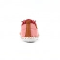 Lunar St Ives Candy Pink Leather Plimsoll