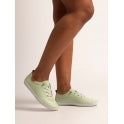 Lunar St Ives Soft Sage Leather Plimsoll
