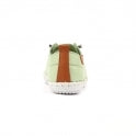 Lunar St Ives Soft Sage Leather Plimsoll