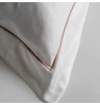 Carnaby King Duvet Set Blush / White